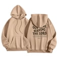 thumbnail image 4 of SIYUDAN Women's Hoodies Sweatshirts Jesus Loves You Hoodie Oversized Graphic Hoodies For Women Womens Pullover Womens Winter Tops Women’S Clothes, 4 of 5