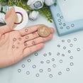 thumbnail image 3 of 200Pcs 4 Size Stainless Steel Open Jump Rings 6mm Rainbow Jump Ring 5mm Jumprings Metal Connector Rings for Jewelry Making Necklace Bracelet Earrings Keychain Women Adult DIY Crafts, 3 of 7