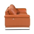 thumbnail image 5 of 32 - inch High Leather Sofa with Foam Cushion / Comfortable Height for Relaxing, 5 of 5