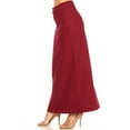 thumbnail image 2 of Fashion2Love Women's Juniors/Plus Size Long Pencil Stretch Twill Skirt, 2 of 6