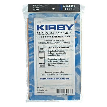 kirby micron vacuum oem magic bags pack