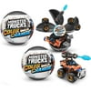 5 Surprise Monster Trucks Series 3 Color Change by ZURU Collectible Racing Battle Surprise Fireable Weapons Action Toys for Boys