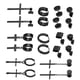 thumbnail image 4 of 10 pares de aretes de acero inoxidable accesorios de orejas decorativas para el hombre, 4 of 5