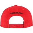 thumbnail image 4 of Men's Mitchell & Ness Red Chicago Cubs Corduroy Snapback Hat, 4 of 4