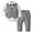 Grey, variant on Baby Boys Formal Suit Toddler Gentleman Set Dress Slim Fit Shirt+Vest+Pants Outfits Tuxedo 6M - 6 Years