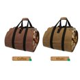 thumbnail image 2 of Portador de leña Bolsa de transporte de madera con asas Portador de troncos de lona encerada durader Meterk Café, 2 of 7