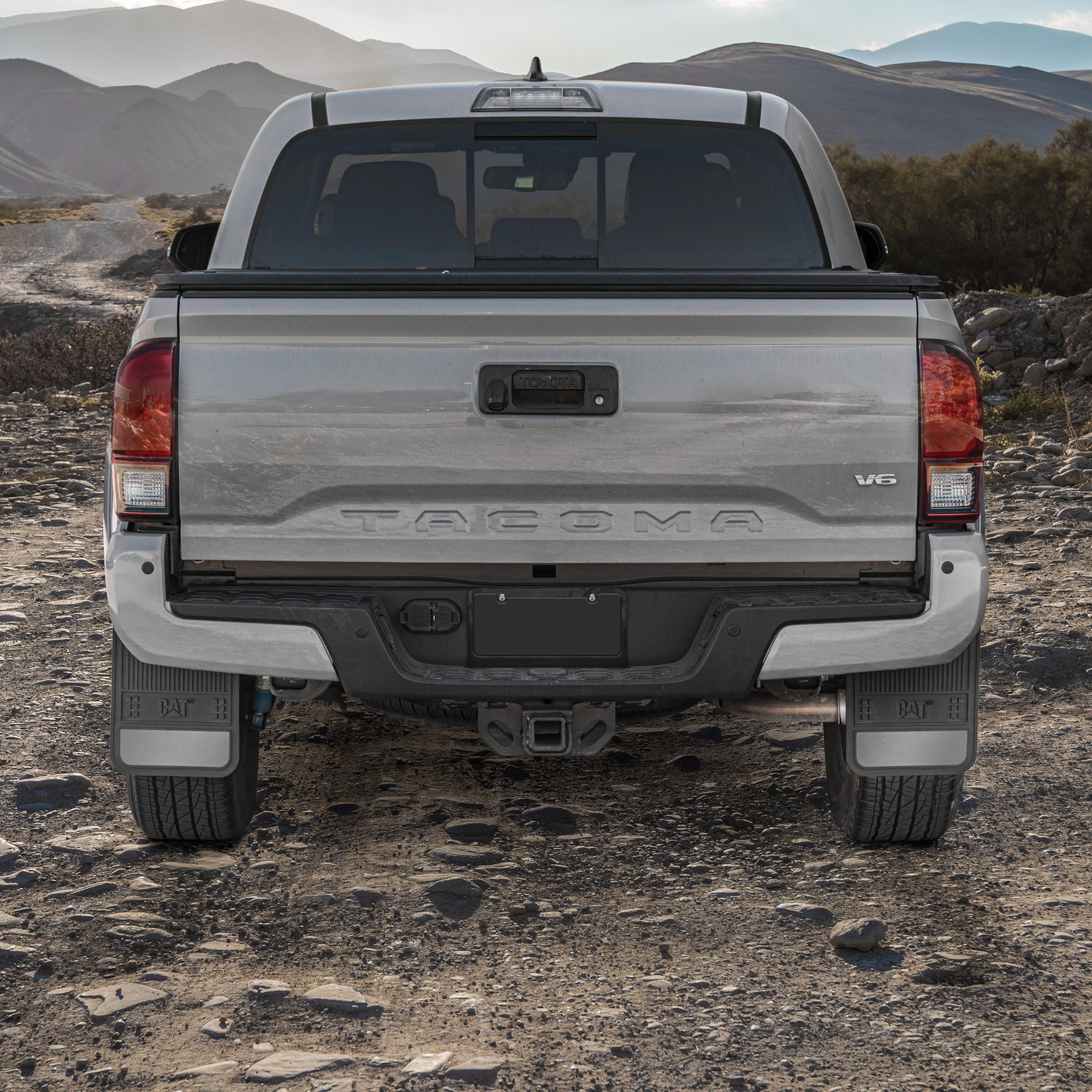 Caterpillar Heavy Duty Splash Guards Pro Mud Flaps Fender Flares with Night Reflectors
