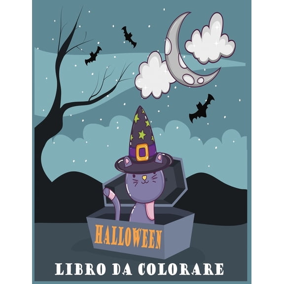 Halloween Libro da Сolorare: Carino Spooky cose spaventose Disegni da colorare per i piÃ¹ piccoli, etÃ  4-8, Con: Ow, (Paperback)