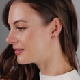 thumbnail image 2 of Humble Chic Ear Crawler Earrings for Women - Gold Plated Hypoallergenic Leaf Climbers, 2 of 9