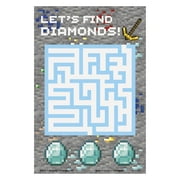 Minecraft Birthday Party Favor Kit, 48pc