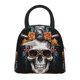 thumbnail image 1 of Easygdp Flower Horn Skull A Bolsa de Almuerzo Insulada Grande, Forro de Aluminio, Diseño Espacioso, a Prueba de Fugas, Ideal para Trabajo, Picnics, Viajes y Actividades al Aire Libre, 1 of 6