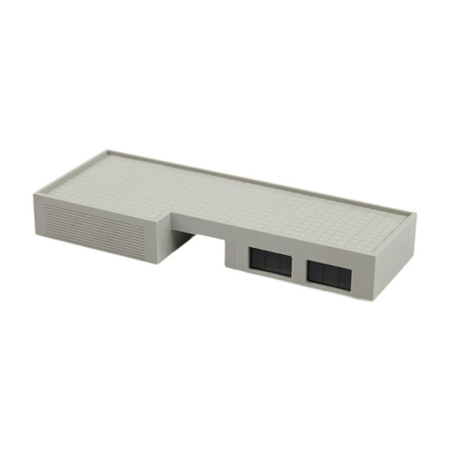MERIGLARE Model Railway Buildings DIY Simulation 1/150 for Park Street Micro Landscape 11.5x4.5x1.5cm