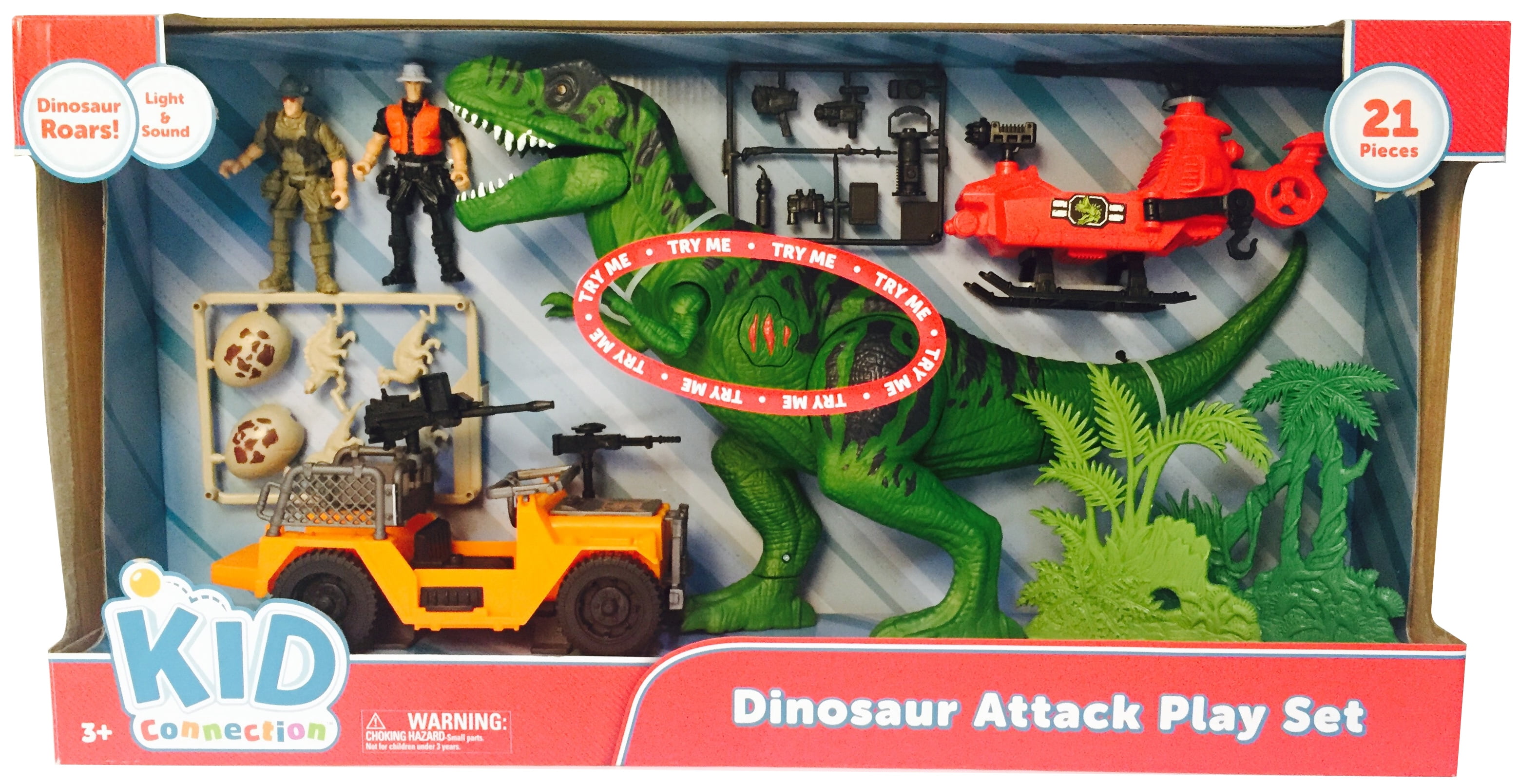 adventure force dinosaur attack playset