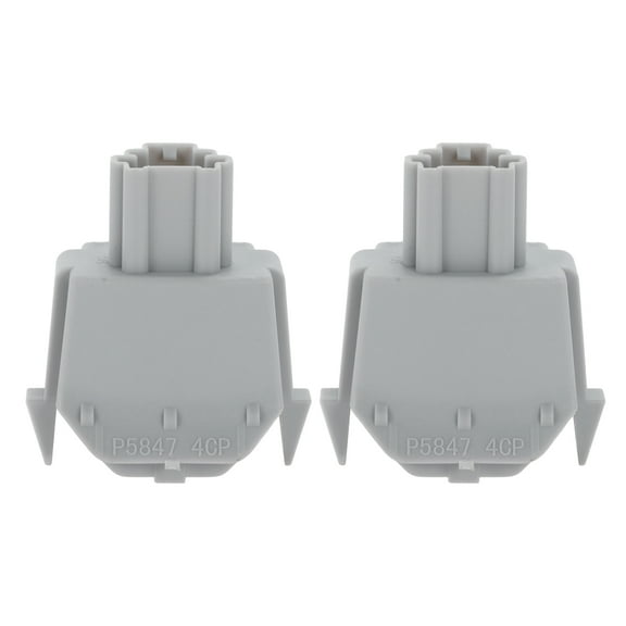 Unique Bargains 2 Pcs License Plate Light Socket for Honda Accord 2008-2017 No.34105-SNB-003/34105SNB003 Lamp Bulb Connector