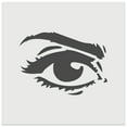 thumbnail image 1 of Woman's Left Eye with Eyebrow Mascara and Eye Shadow DIY Cookie Wall Craft Stencil - 11.5 Inch, 1 of 5