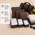 thumbnail image 7 of Brookstone Packing Cubes for Travel Multi-Functional Luggage Organizers for Suitcase 6 Piece, 7 of 7