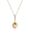 Golden, variant on 9-10mm Culture Teardrop Pearl Pendant Necklace with 925 Sterling Silver Cubic Zirconia Mother's Day Jewelry Gifts for Women