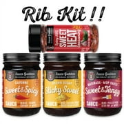 Sauce Goddess Gluten Free spices and sauces Rib Kit