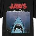 thumbnail image 2 of Jaws Franchise Jaws Comic Crawl Poster ADULT SS Tee on Black Adult Crew Neck Short Sleeve T-shirt - 5XL, 2 of 3