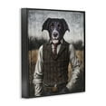 thumbnail image 3 of Stupell Industries Traditional Dog in Colonial Clothes Black Framed Giclee Art, 11 x 14, by Karen Burke, 3 of 8