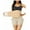 Beige, variant on Women's Post Surgery Flat Stomach Lipo Compression Abdominal Board Hourglass Figure