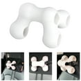 thumbnail image 1 of Camilla Portátil Para Hombros Y Cuello, Herramienta De Masaje Con Punto Gatillo Blanco, Simulación De Mano, Relajación Muscular Para Conducir, 1 of 8