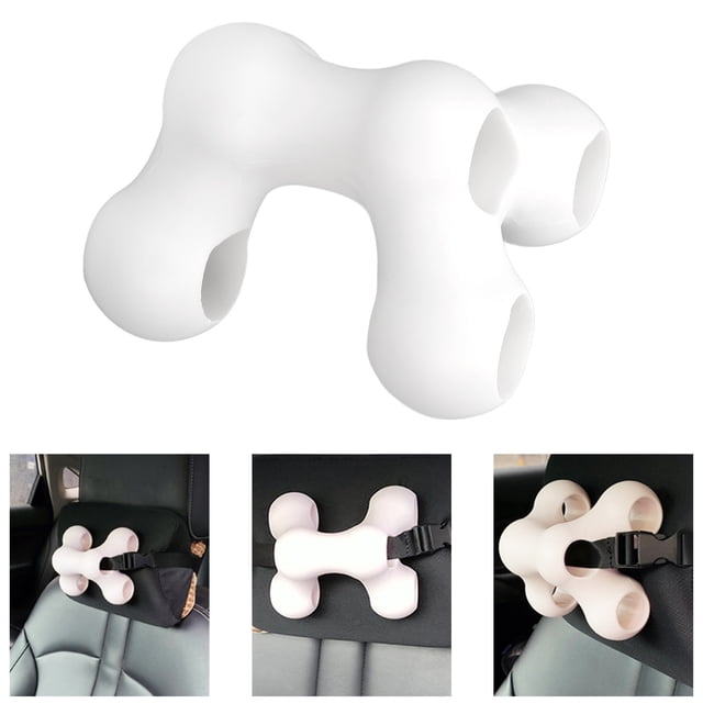 Camilla Portátil Para Hombros Y Cuello, Herramienta De Masaje Con Punto Gatillo Blanco, Simulación De Mano, Relajación Muscular Para Conducir