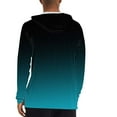 thumbnail image 4 of OHMZYZO Men's Sun Protection Hoodie Shirts Long Sleeve UPF 50+ Swim Shirt with Hood Lightweight Quick Dry Running Hiking Tops ZZ-Silver M, 4 of 7