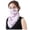 Purple, variant on Womens Summer Neck Gaiter Sun Protection Floral Print Scarf Adjustable Face Chiffon Cooling Thin Face Mask Ice Silk Breathable Neck Bandana 1 PC White One Size