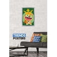 thumbnail image 2 of Tiger with Crown Wall Poster, 14.725" x 22.375", Framed, 2 of 3