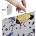 thumbnail image 4 of FMSHPON Unicorns Clipboard Hardboard Wood Nursing Clip Board and Pull for Standard A4 Letter 13x9 inches, 4 of 8