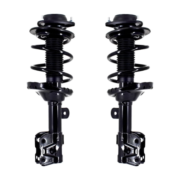 Pair of 2 Front Left-Right Quick Complete Strut-Coil Spring For 2018 2019 Subaru Legacy