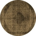 thumbnail image 1 of Ahgly Company Indoor Round Persian Brown Traditional Area Rugs, 5' Round, 1 of 4