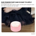 thumbnail image 3 of FONDOTIN 6Pcs Powder Puff and Container Set for Loose Powder with Assorted Colors for Home Use, 3 of 7