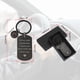 thumbnail image 2 of Llave de seguridad Uxcell, 1 juego de llavero con letra C 'Te necesito aquí conmigo, te amo', llavero personalizado con caja de regalo para él, regalos de Navidad y Día de San Valentín, negro y blanco, 2 of 6