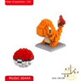 thumbnail image 1 of LBYU Le Bai Yu Mascota Elfo Pokémon Pokémon Diamante Partícula Micro Bloques de Construcción Juguete Rompecabezas Estéreo, 1 of 4