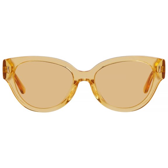 Tory Burch Women's TY7168U-18837 Fashion 52mm Transparent Passionfruit Suns