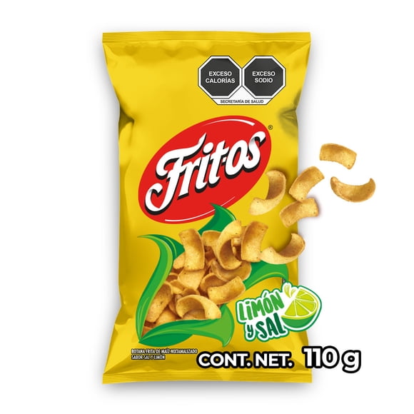 Botana Fritos sabor limón y sal 110 g