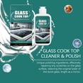 thumbnail image 4 of Sktrjpolfis 2pcs Glass Cooktop Cleaner And Polish 100ml, Heavy Duty Kitchen Surface Decontaminant, Non Scratch Formula for Induction Ceramic Stove Tops Remove Grease Burn Marks, 4 of 6
