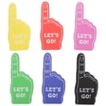 thumbnail image 1 of 6Pcs Events Games Foam Finger Hand Cheerleading Finger Prop EVA Foam Finger Covers, 1 of 8