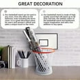 thumbnail image 3 of Youkk Hoop Dreams Stylish Basketball Rack Trash Bin For Any Room Placing Trash Can On Top And Throwing, 3 of 5