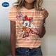 thumbnail image 1 of Boy Girl Kids Mickey Mouse Tshirts Disney T-shirts 3D Print Children's T Shirt Summer Fashion Cartoons T-shirt Round Neck Tshirt120 Gao Jinjia LED, 1 of 1