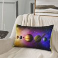 thumbnail image 6 of Fotbe Planets And Stars Pillow Cases - Envelope Closure - Luxury, Extra Soft, Cooling Pillow Covers - Wrinkle, Fade, Stain Resistant-20"x30", 6 of 8