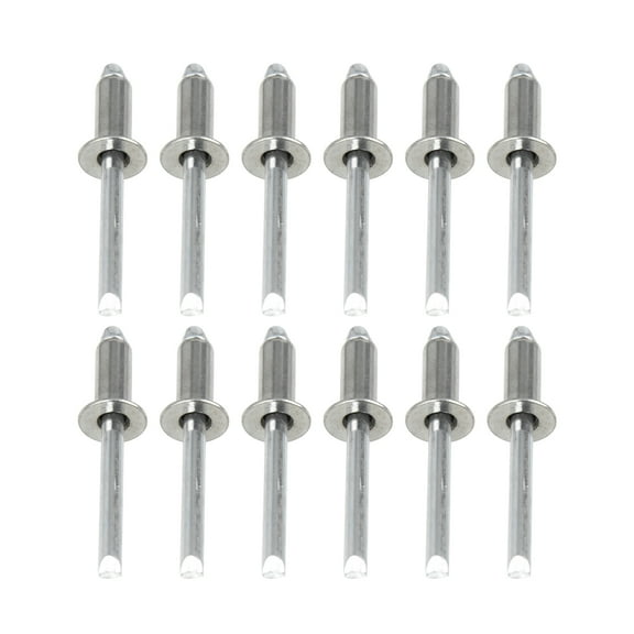 12pcs 6.4mm x 16mm 304 Stainless Steel Blind Rivets Hand Tools for Car Truck