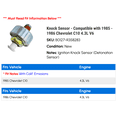 thumbnail image 2 of Knock Sensor - Compatible with 1985 - 1986 Chevy C10 4.3L V6, 2 of 2