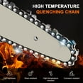 thumbnail image 5 of 6" Mini Chainsaw Cordless Handheld Electric Chain saw Brushless Motor w/2 Chains - 1*Chainsaw (1*2.0ah Battery), 5 of 12