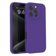 thumbnail image 1 of PANDACO Soft Shell Matte Violet Case for iPhone 16 Pro Max, 1 of 3