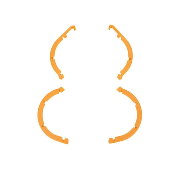 Plastic Drone Propeller Guard for Multiple Types of Drones with Drop and Impact Protection, Lightweight Design