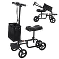 thumbnail image 2 of Lanzxjv Knee Scooter, Knee Walker for Surgery, Broken Foot, Ankle Injury, Lightweight Crutch Alternative Medical Scooter with Dual Braking System for Adults, 2 of 7