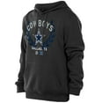 thumbnail image 2 of Men's New Era Black Dallas Cowboys 2025 NFL Draft Pullover Hoodie, 2 of 3